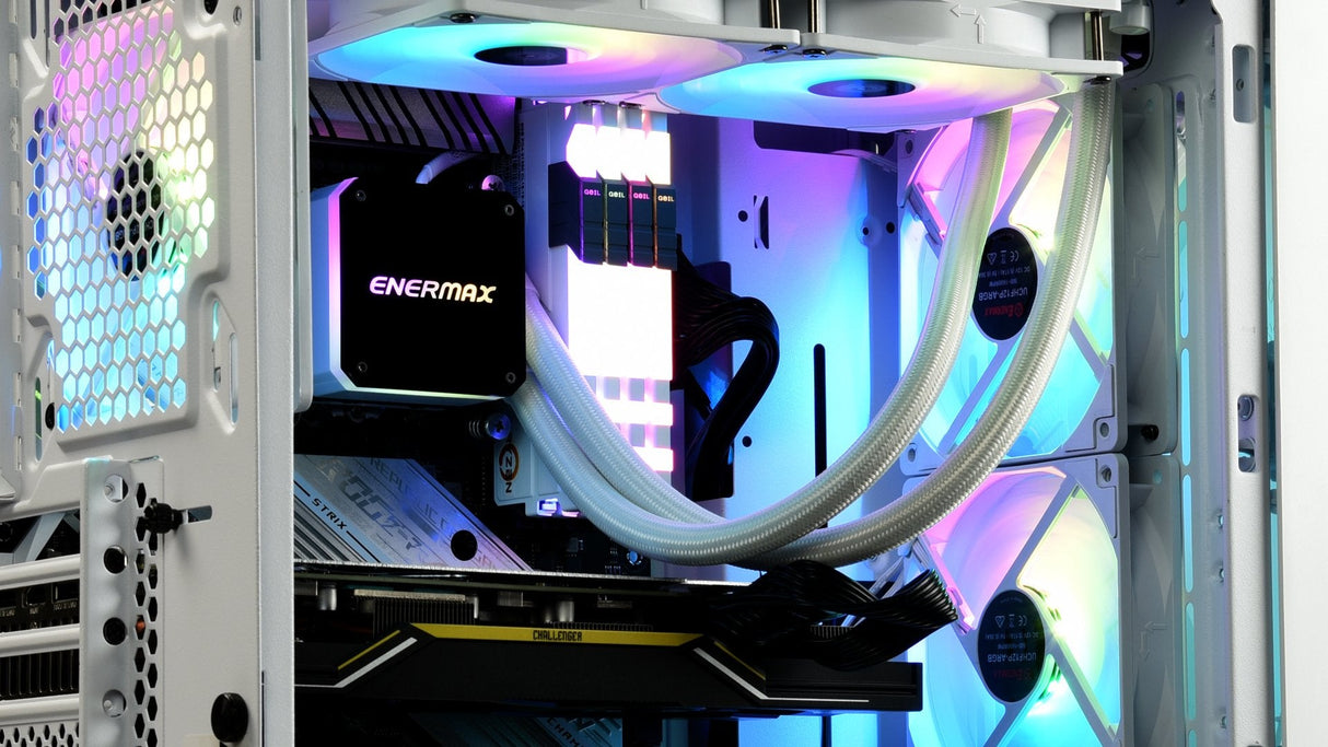 EAN 4713157726100 - Enermax UCHF12PARGB-W-BP3 sistema de refrigeración para ordenador Ventilador 12 cm Blanco 3 pieza(s) imagen 3