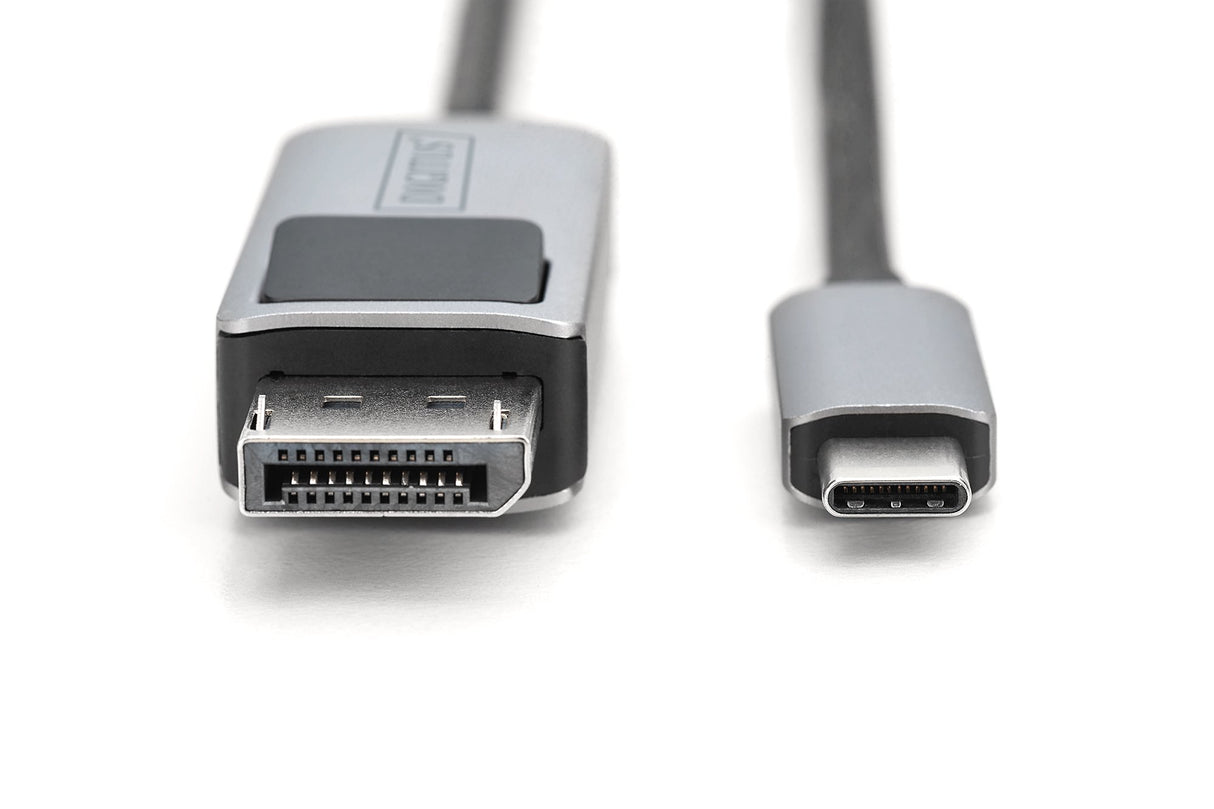 EAN 4016032483908 - Digitus DB-300334-020-S adaptador de cable de vídeo 2 m USB Tipo C Negro imagen 3