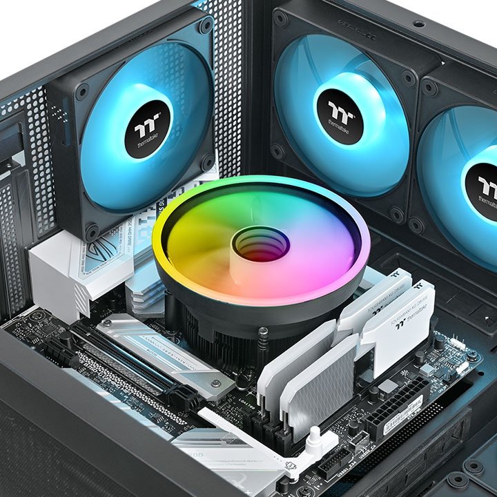 EAN 4711475649033 - Thermaltake UX150-L ARGB Sync Procesador Refrigerador de aire 13 cm Negro 1 pieza(s) imagen 6