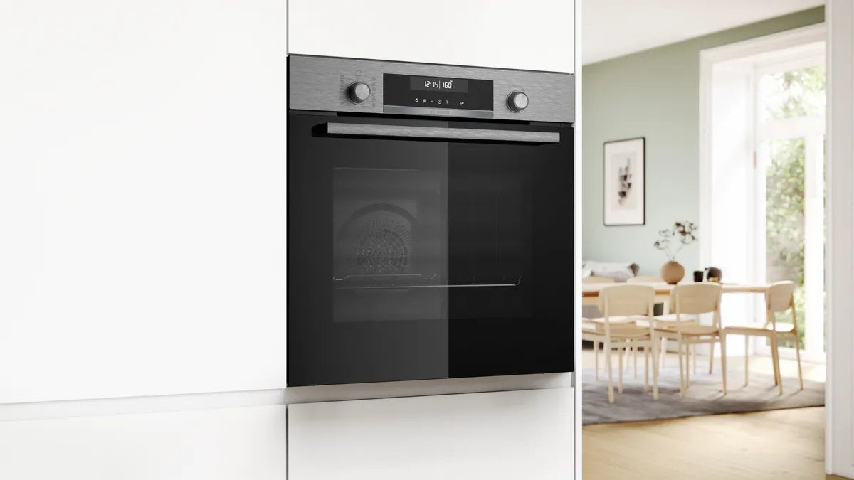 Bosch Home Hbg578bs3 Serie 6, Black/Acero Inoxidable Del Horno Hbg578bs3