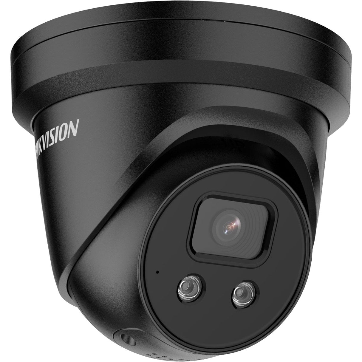 Camara Hikvision Ds-2cd2346g2-Isu/Sl(2.8mm)/C/Black Turret 4mp Easy Ip 4.0