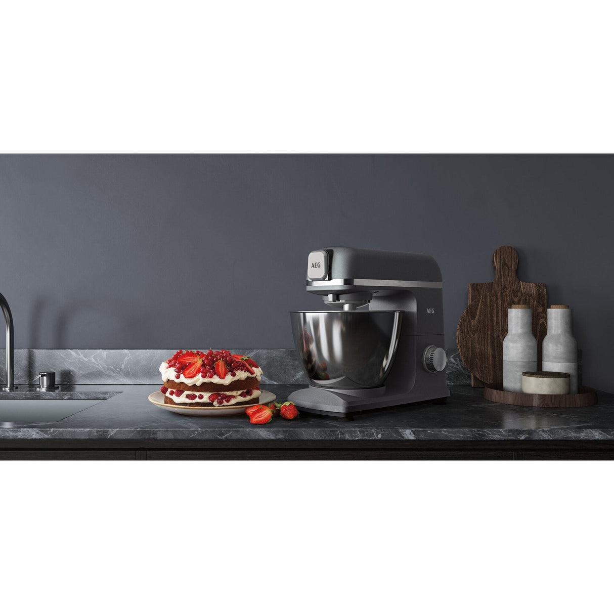 EAN 7332543793341 - AEG KM5-1-4BPT robot de cocina 1200 W 5 L Negro imagen 14