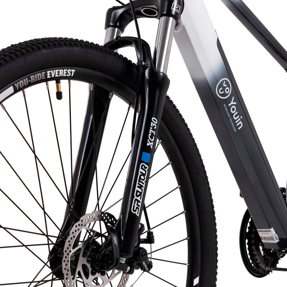 EAN 8434127501508 - Youin You-Ride Everest Negro, Blanco Aluminio L 73,7 cm (29") imagen 3