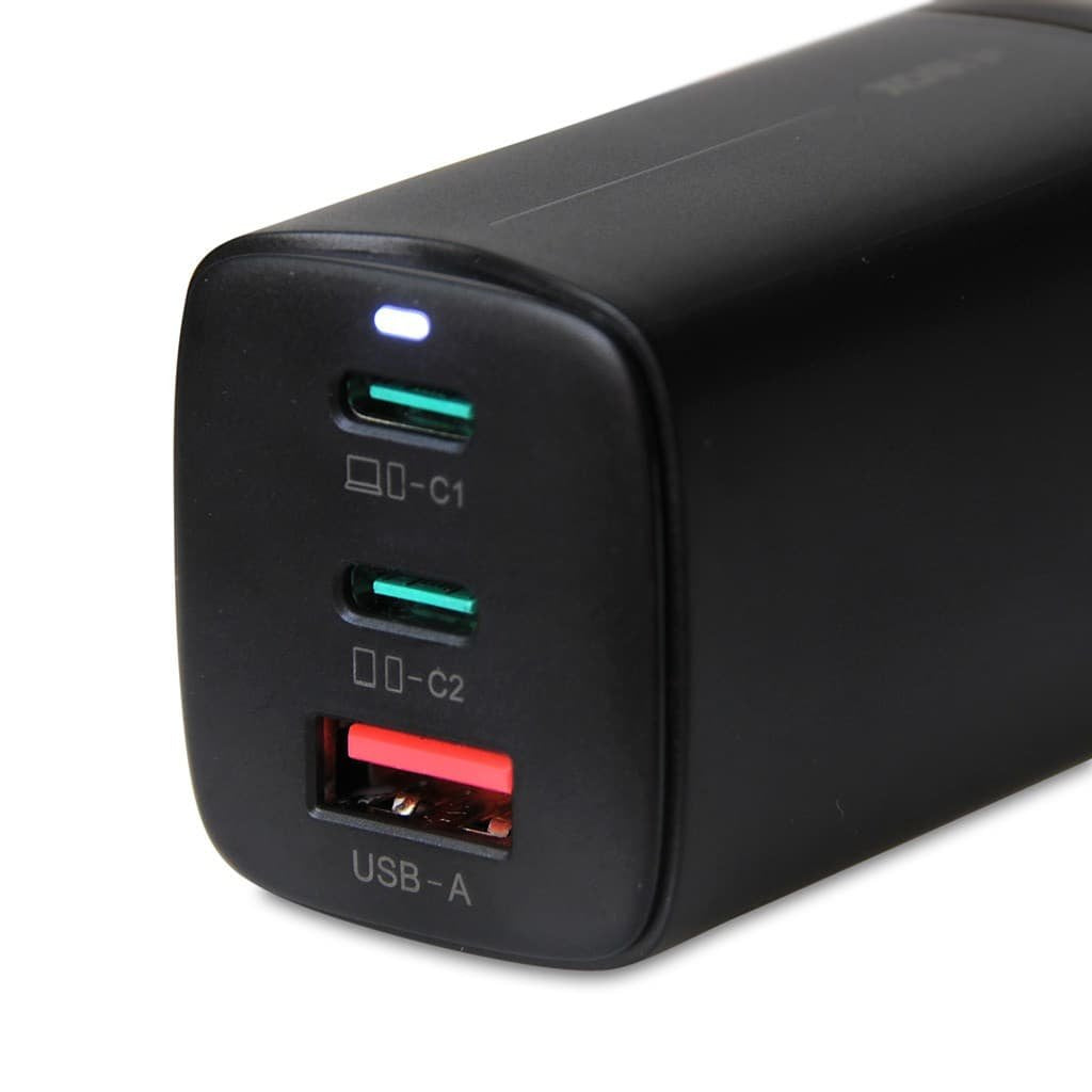 EAN 5903968680619 - iBox ILUC65B cargador de dispositivo móvil Universal Negro Corriente alterna Carga rápida Interior imagen 2