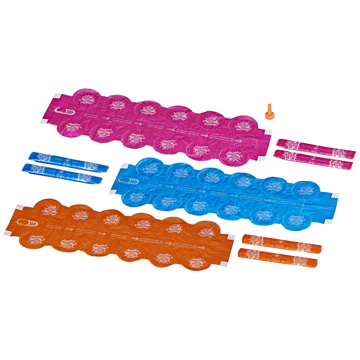 Hasbro Nerf Super Soaker Better Than Balloons 108 Piezas, Juguete Acuático Multicolor F87425l4