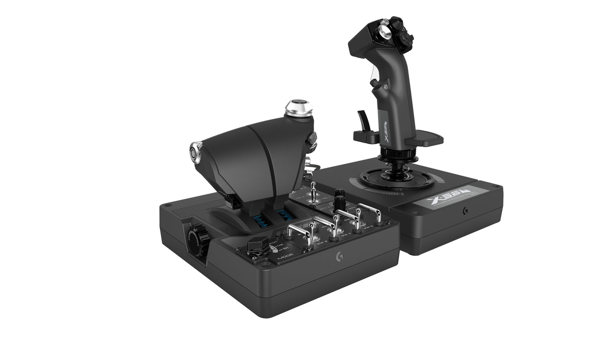 EAN 5099206076778 - Logitech G 945-000059 mando y volante Negro USB 2.0 Simulador de Vuelo Analógico/Digital PC imagen 1