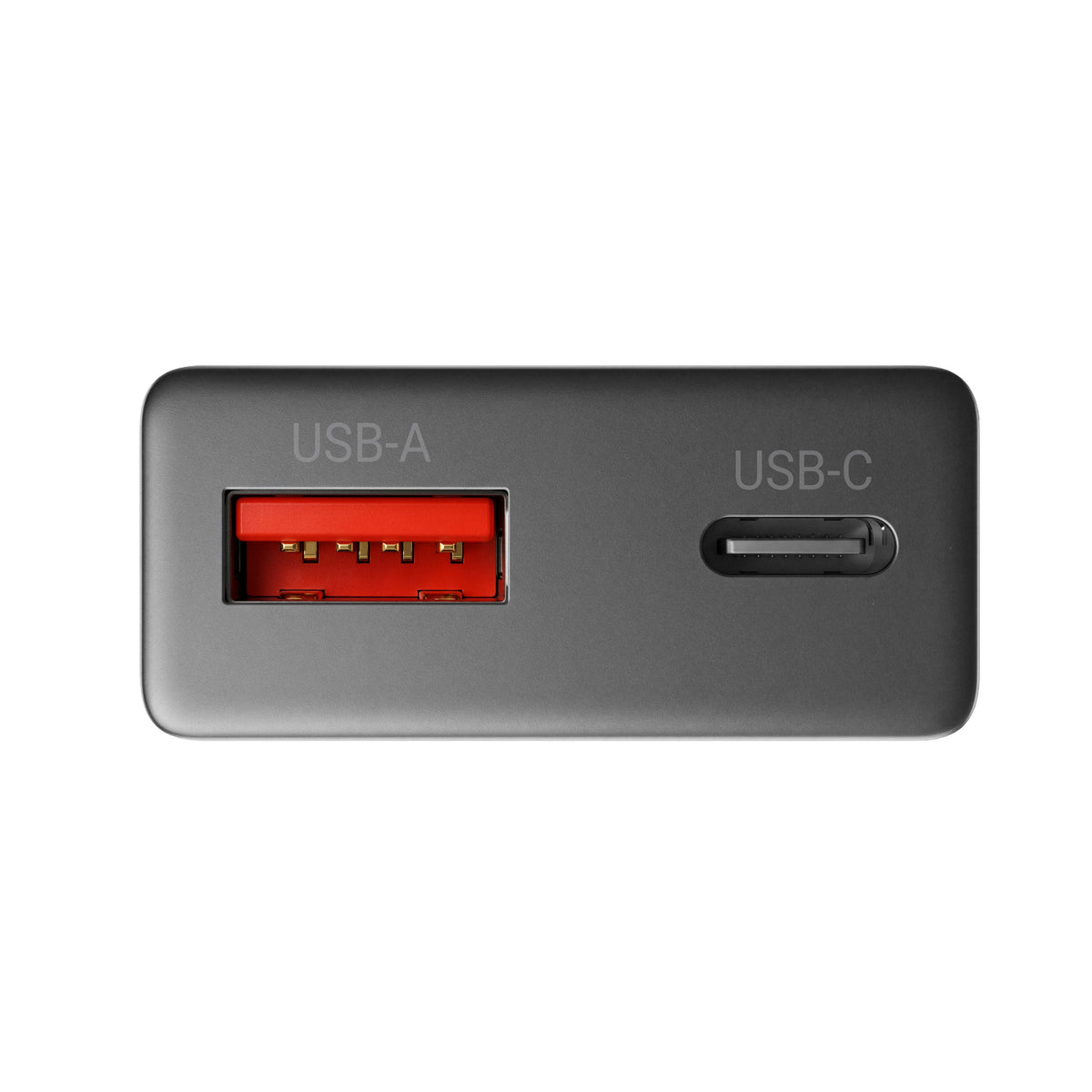 Cargador Usb Gan Mars Gaming Md-Gan30 30w 1xusb-C 1xusb-A Pd Color Negro