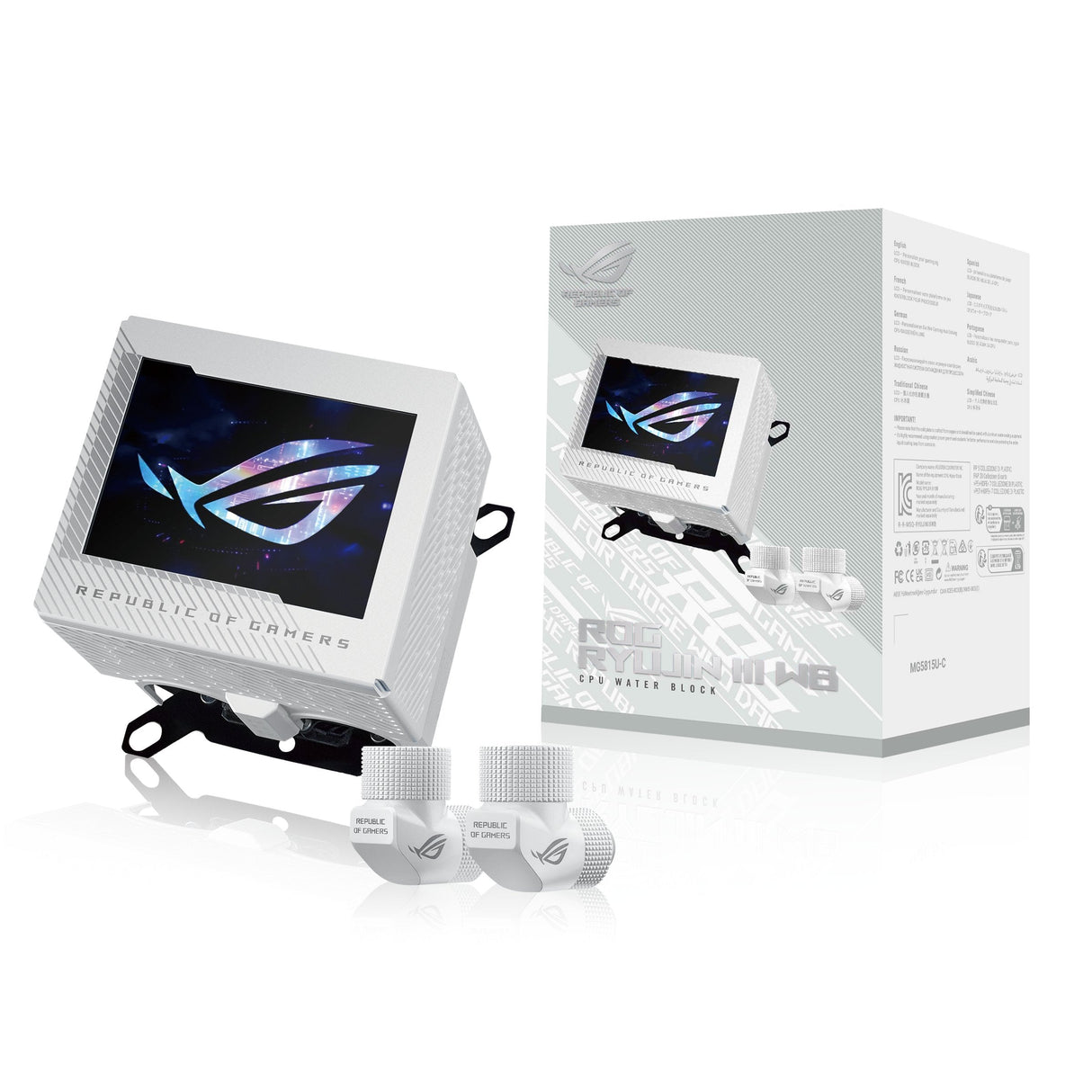 Cpc Acc Asus Rog Ryujin Iii Wb White