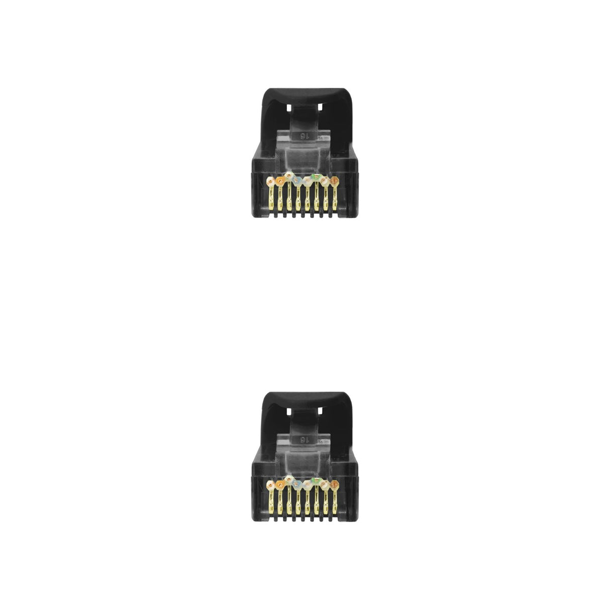 Nanocable Cable De Red Rj45 Lszh Cat.6a Utp Awg24 0.50m - Negro
