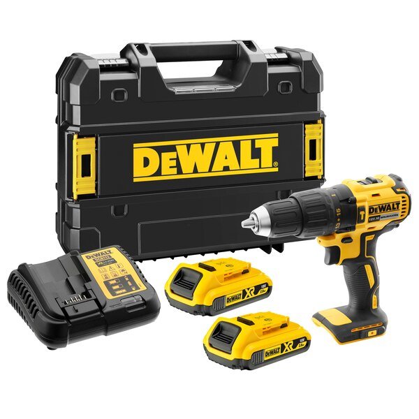 Dewalt Dcd778d2t-Qw Destornillador Eléctrico Y Llave De Impacto 1750 Rpm Negro, Amarillo