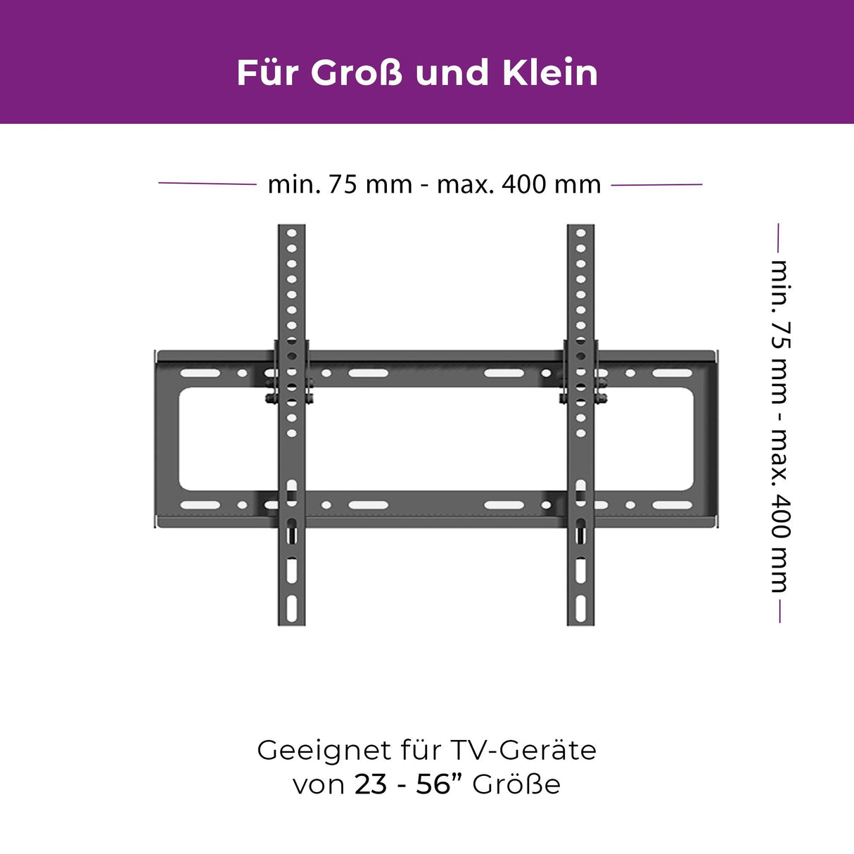 Soporte Pantalla Plana Montaje En Pared Ultron 23 "-55"