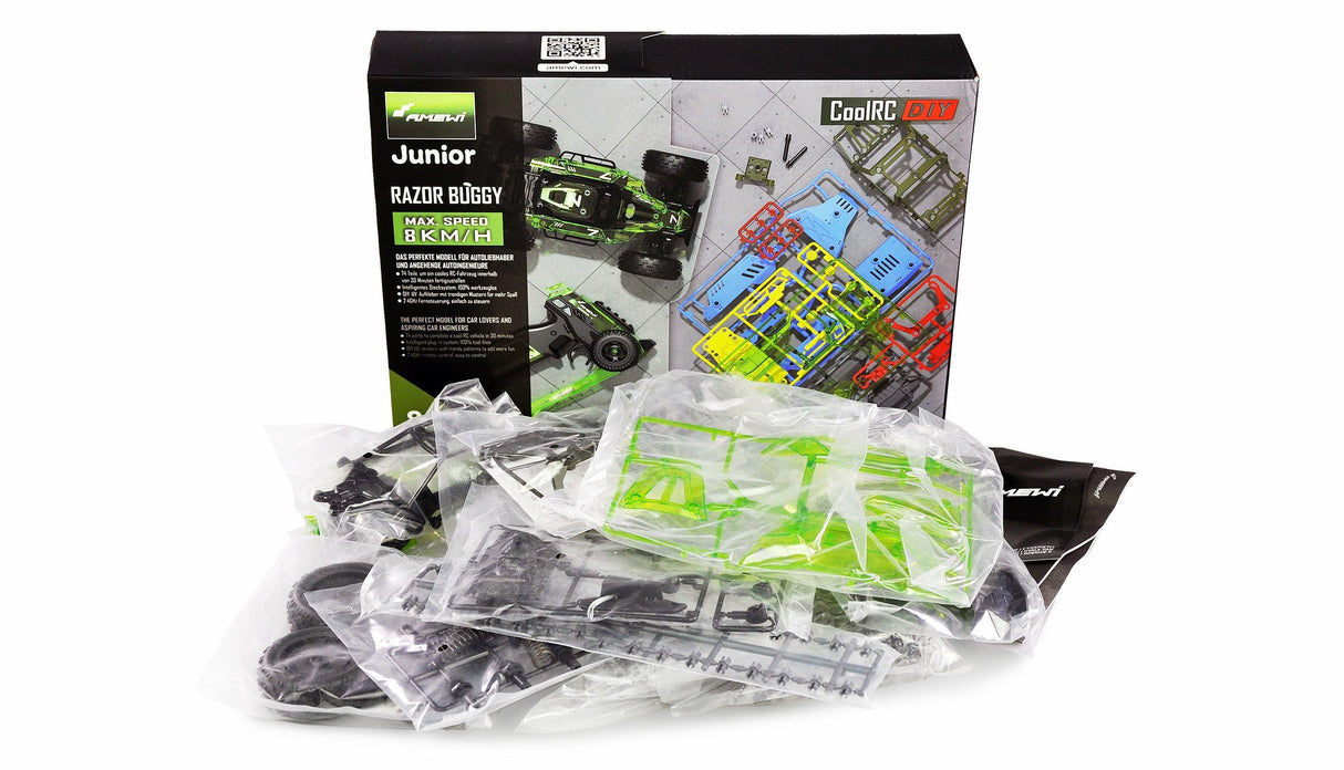 Amewi Rc Auto Razor Hggy Diy/Ohne Akku 74teile Verde/8+
