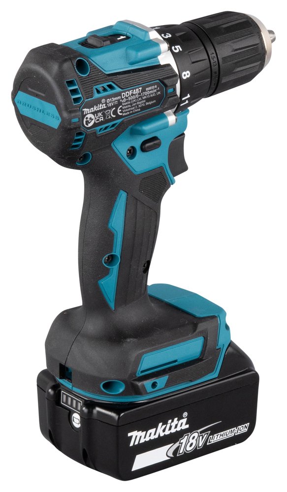 Taladro Inalámbrico Makita Ddf487rfe3