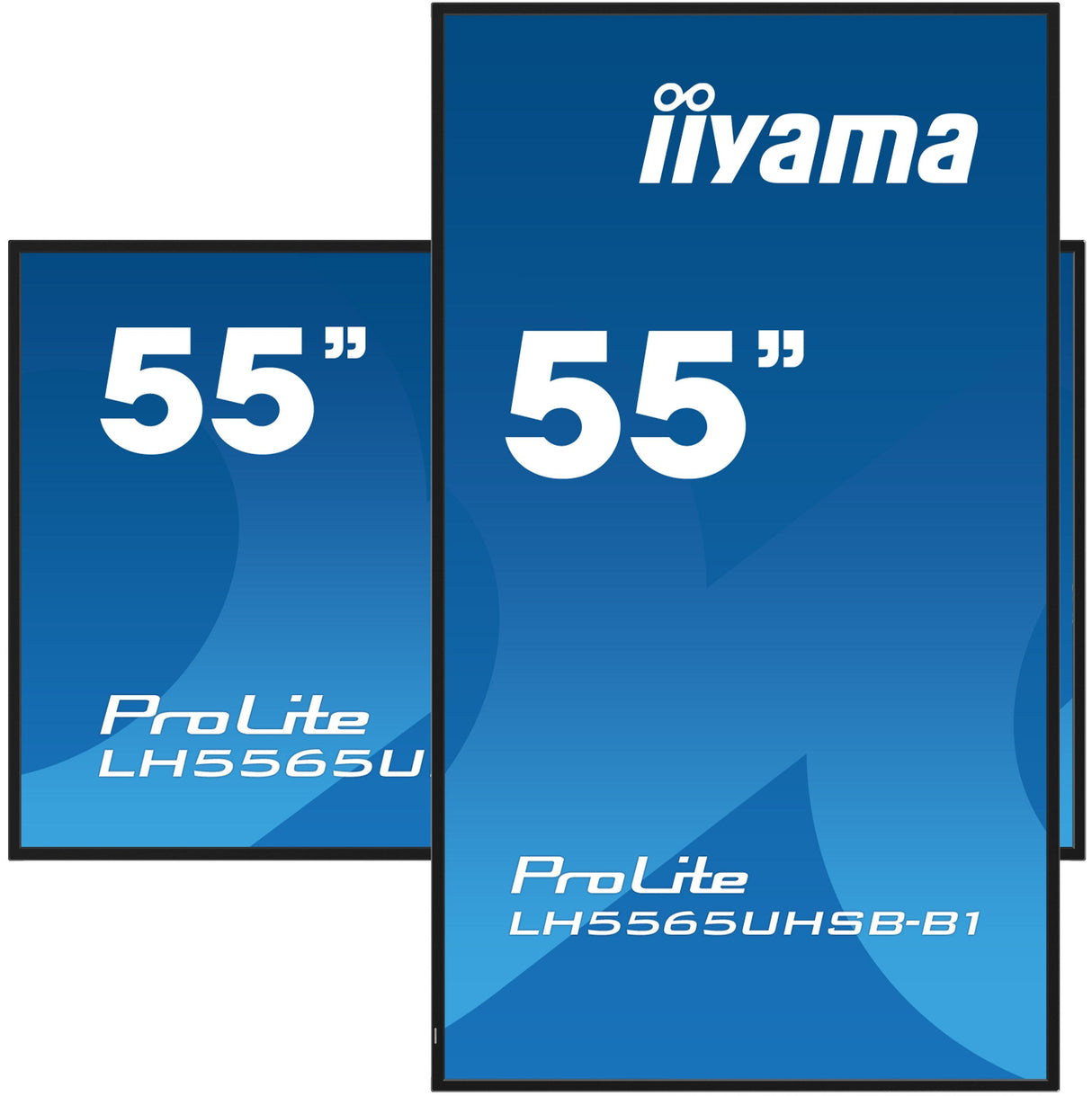 Iiyama Prolite Lh5565uhsb-B1 140 Cm (55") Klasse (139 Cm (54.6") Sichtbar) Lcd-Display Mit Led-Hintergrundbeleuchtung -