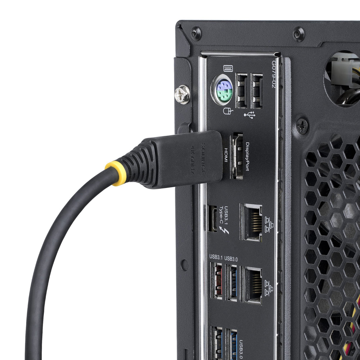 EAN 0065030916431 - StarTech.com HDMI2-CABLE-GRIP-35F cable HDMI 10,6 m HDMI tipo A (Estándar) Negro imagen 9