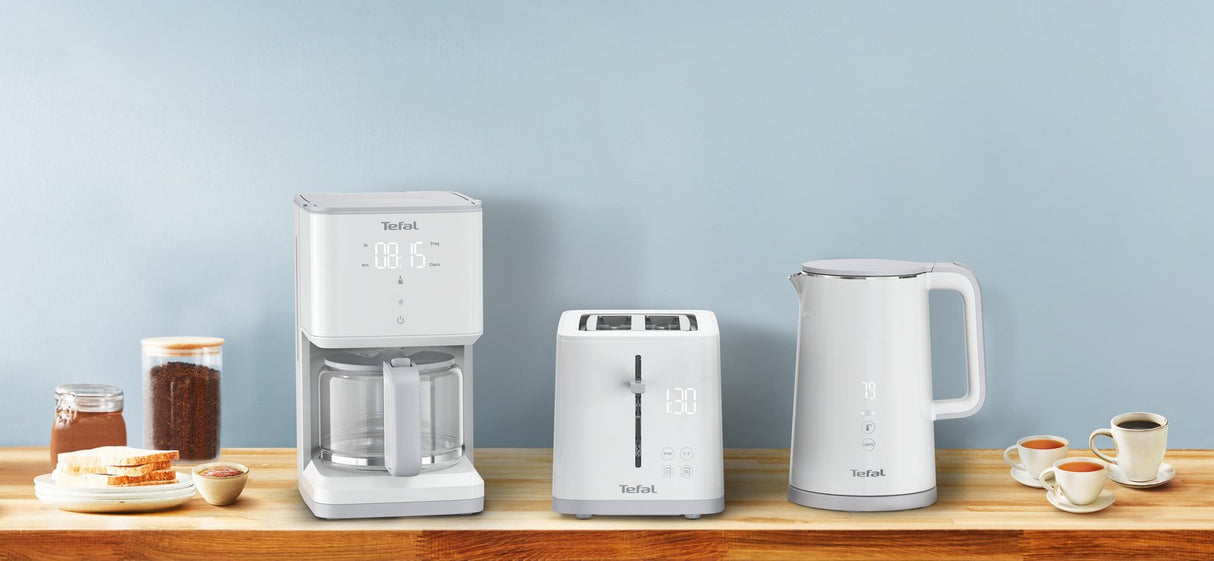 Tostadora Tefal Sense Tt693110 2 Rebanada(S) 850 W Blanco