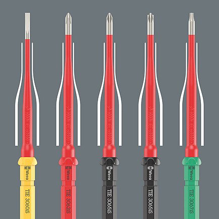 EAN 4013288230034 - Wera 05006631001 destornillador manual Juego Destornillador plano imagen 8