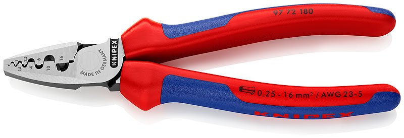 Alicates Para Engarzar Knipex 97 72 180