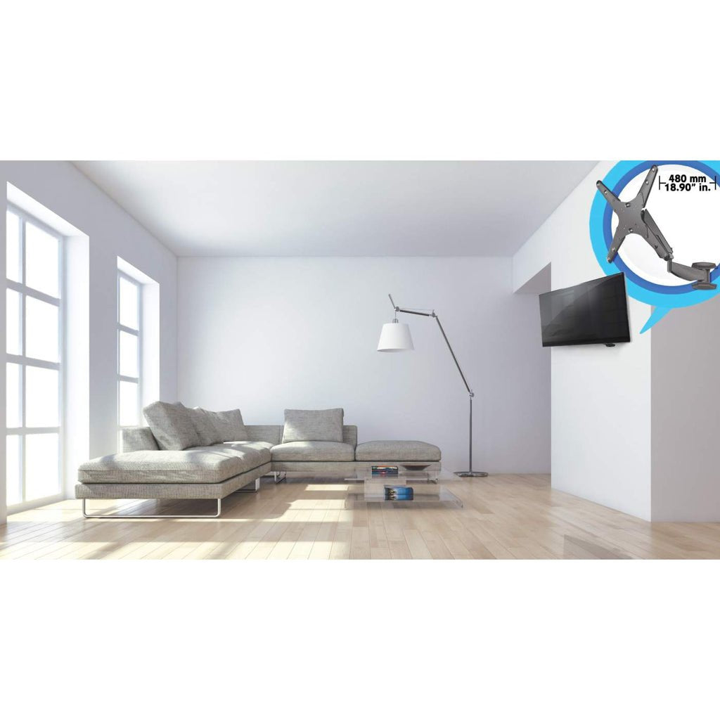 EAN 0766623461641 - Manhattan 461641 soporte para monitor 152,4 cm (60") Negro imagen 3