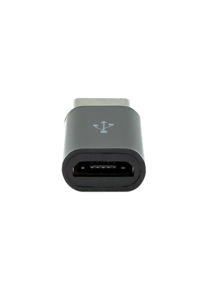 Proxtend Usbc-Microba Cambiador De Género Para Cable Usb-C Usb Micro B Negro