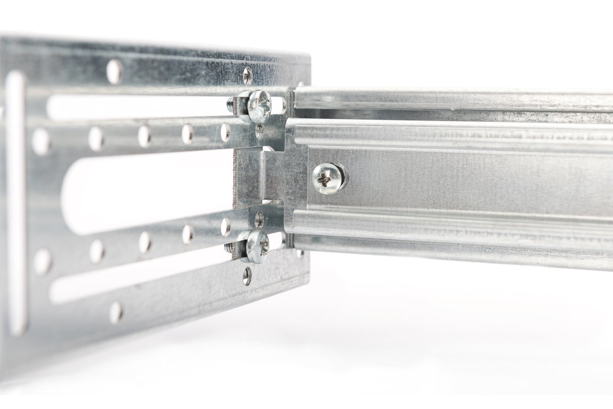 EAN 4016032456100 - Digitus DN-19-DIN-4U kit de montaje Plata Acero galvanizado imagen 4