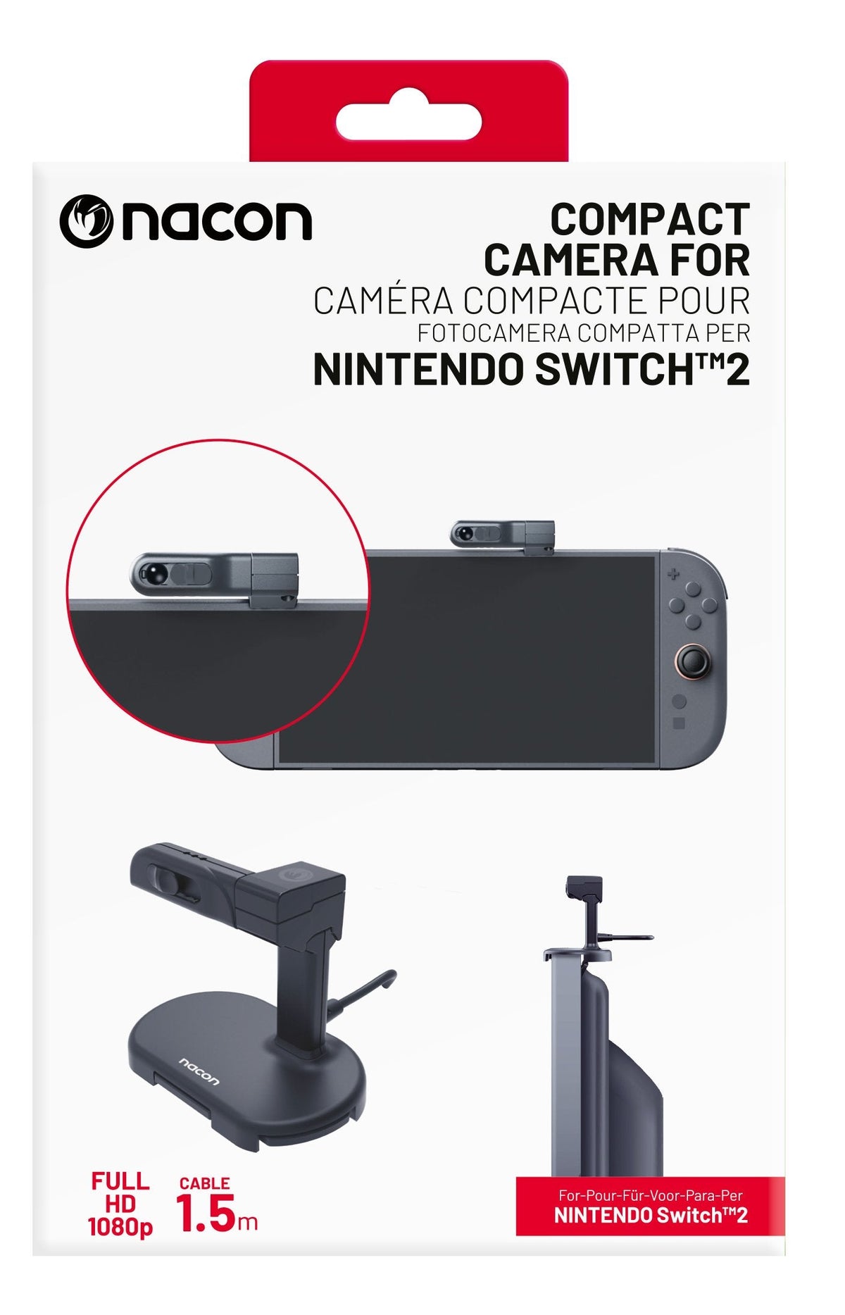 Switch 2 Nacon Webcam 1080pblack