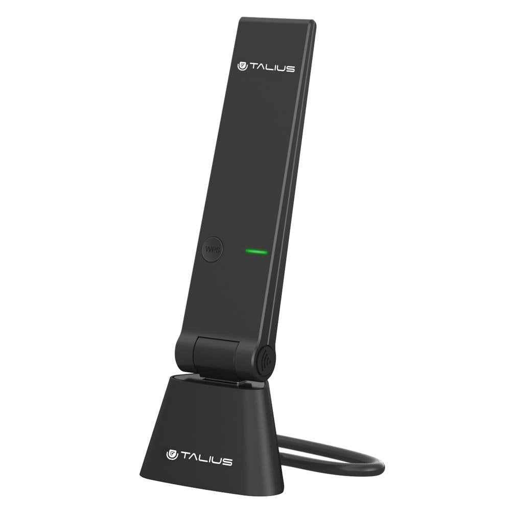 Talius Tarjeta De Red Usb 3.0 Wireless 1300mbps Dual Band Dock Usb Incluido Negro