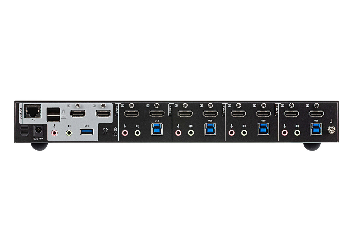 EAN 4710469340048 - ATEN CS1844-AT-G interruptor KVM Negro imagen 2