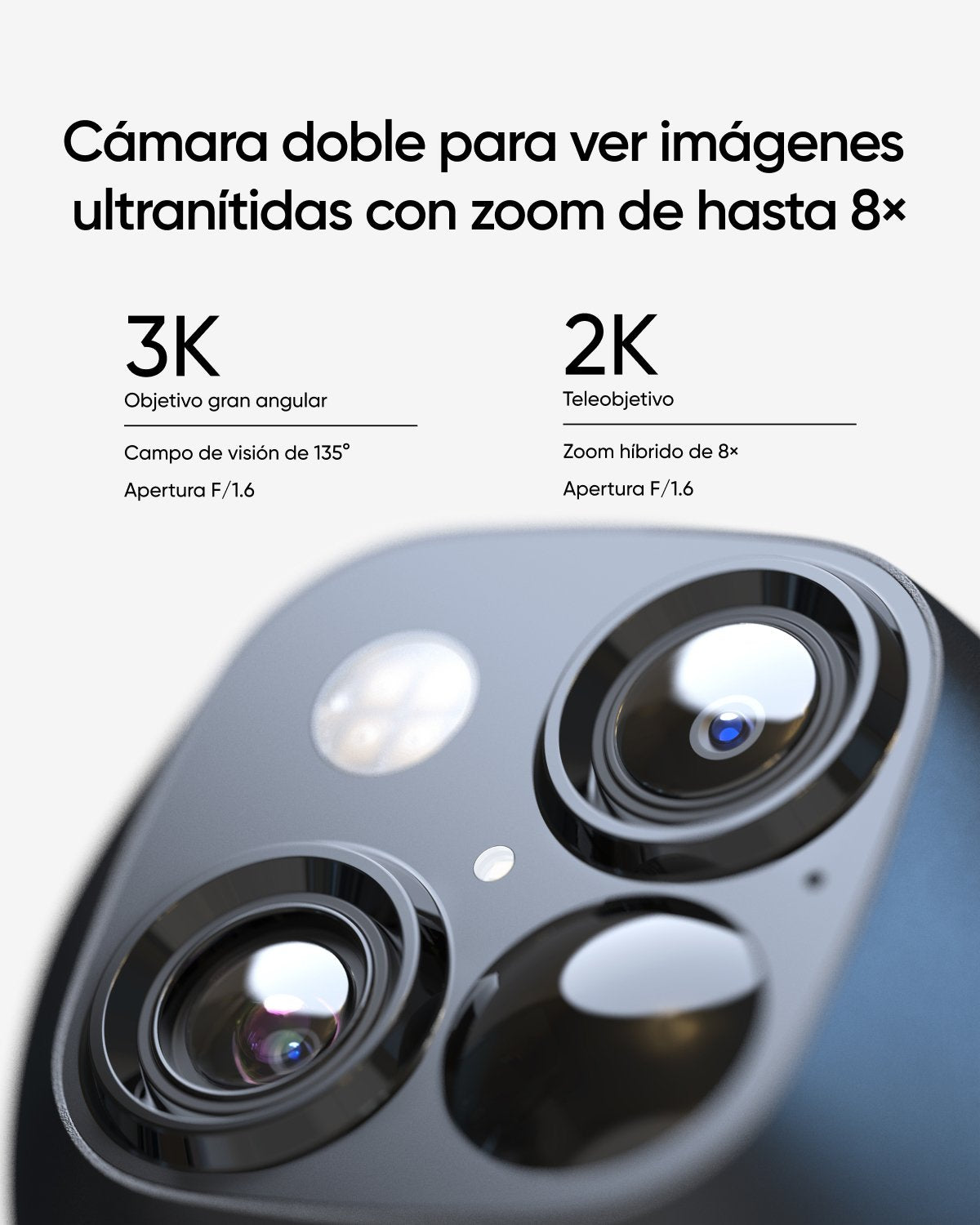 EAN 0194644146160 - Eufy SoloCam S340 Bombilla Cámara de seguridad IP Interior y exterior 2880 x 1620 Pixeles Techo/pared imagen 8