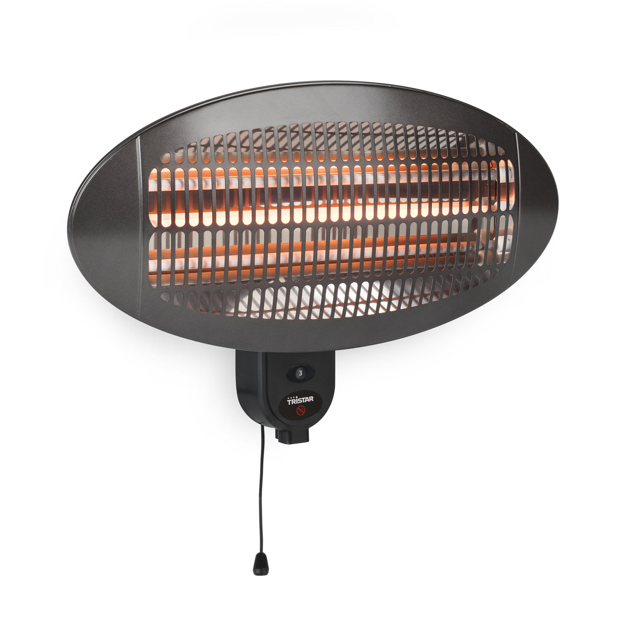 EAN 8713016032706 - Tristar KA-5286 calefactor eléctrico Negro 2000 W Calefactor eléctrico de cuarzo imagen 1