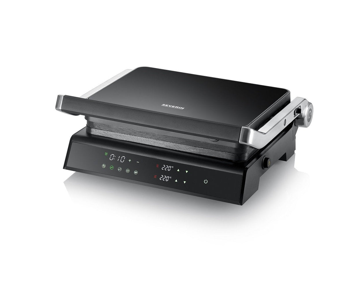 Parrilla De Contacto Severin Sevini Comfort, Kg 2399 Negro, 1.800 Vatios 4008146043994