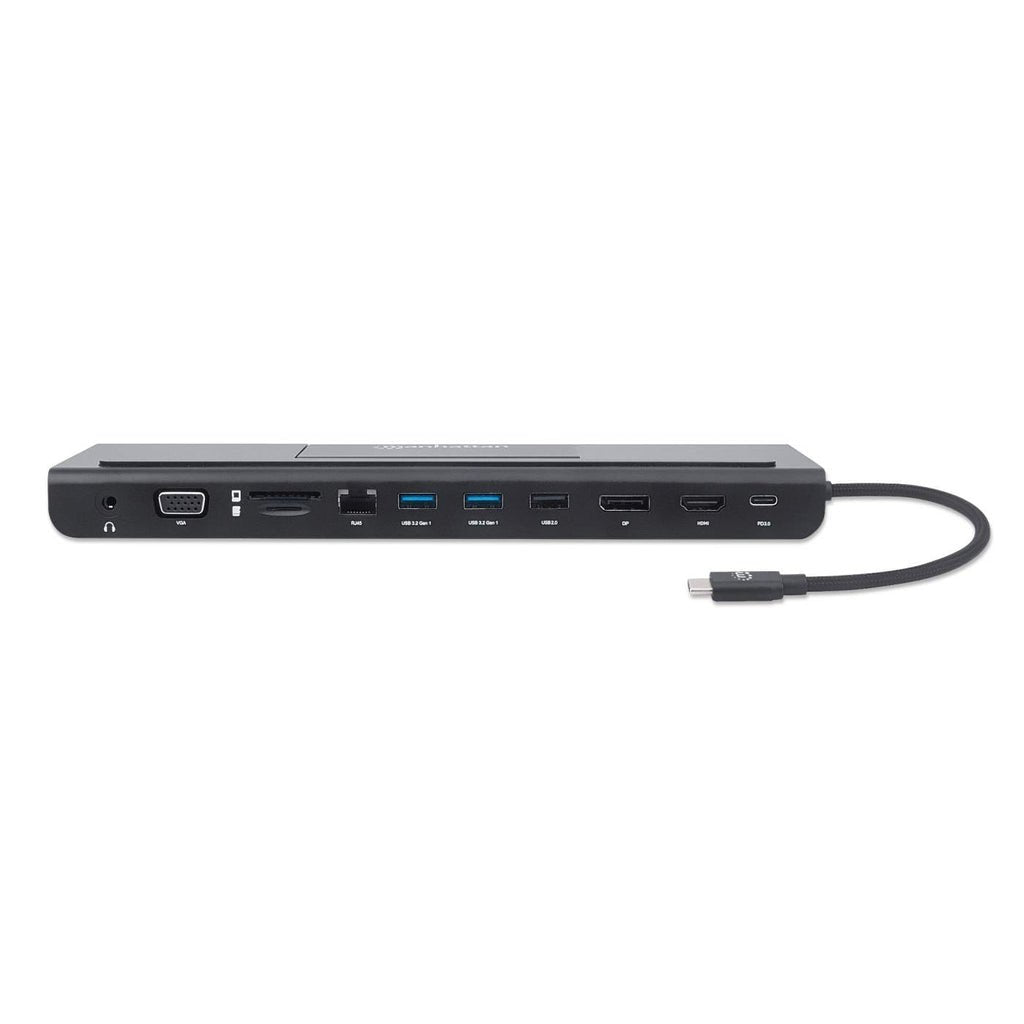 EAN 0766623153478 - Manhattan 153478 base para portátil y replicador de puertos Alámbrico USB 3.2 Gen 1 (3.1 Gen 1) Type-C Ne imagen 3