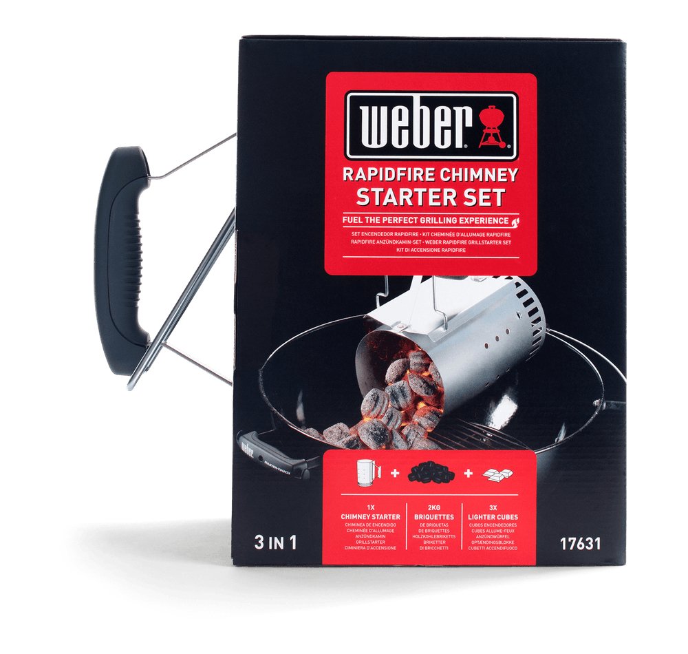 Set Chimenea Encendido Weber
