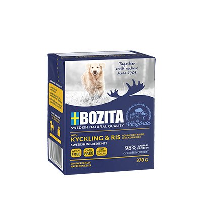 EAN 7300330042620 - Bozita 4262 alimento húmedo para perros Pollo Adulto 370 g imagen 1