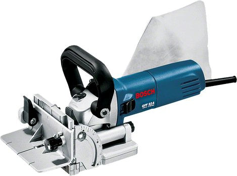 Bosch Professional Cortador De Tacos Planos Gff 22 A, Cortador De Ranuras Azul, 670 W, L-Boxx 238 601620070