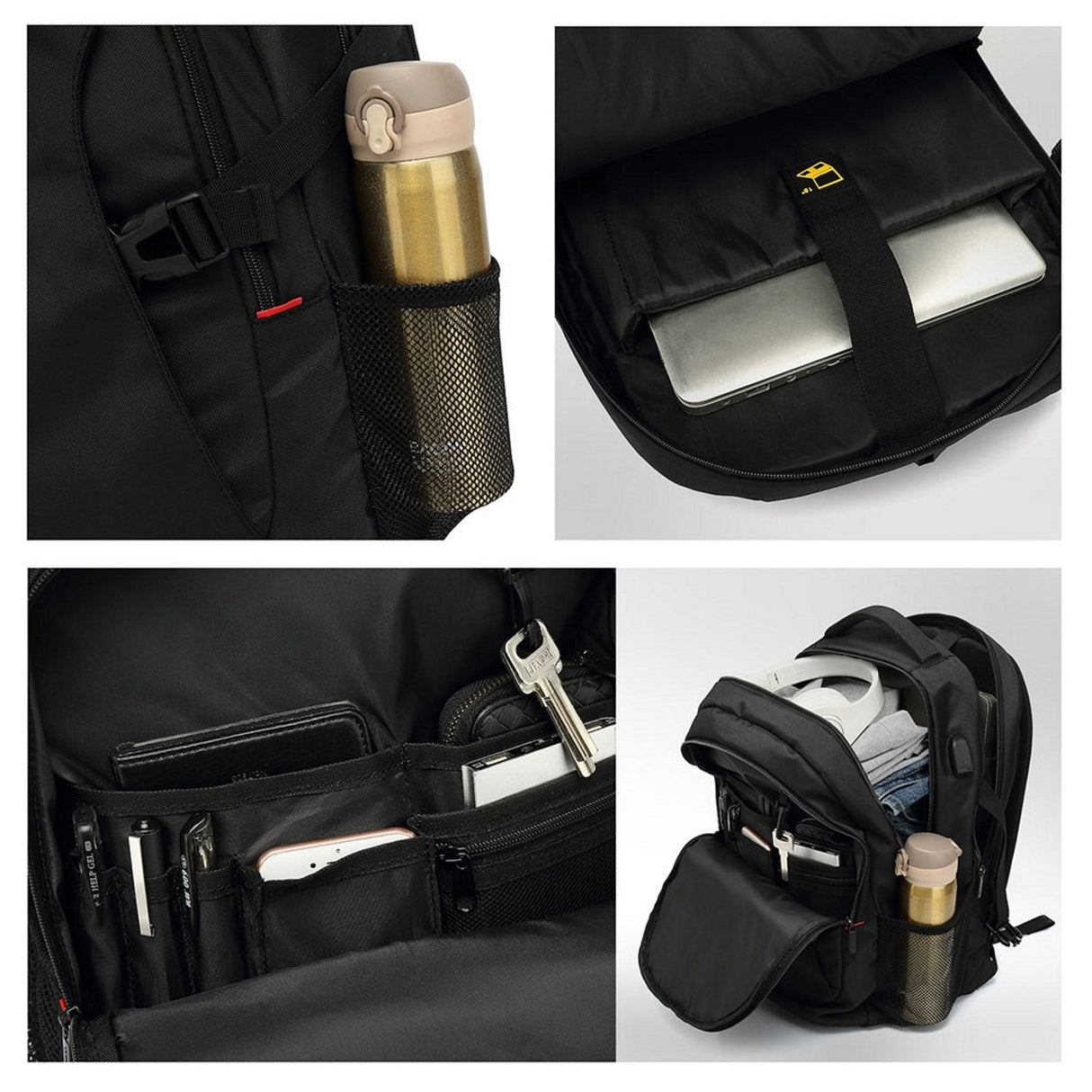 Ewent Mochila Portatil Hasta 15,6" Mochila Para Portátil De 15,6 Pulgadas Con Salida Usb