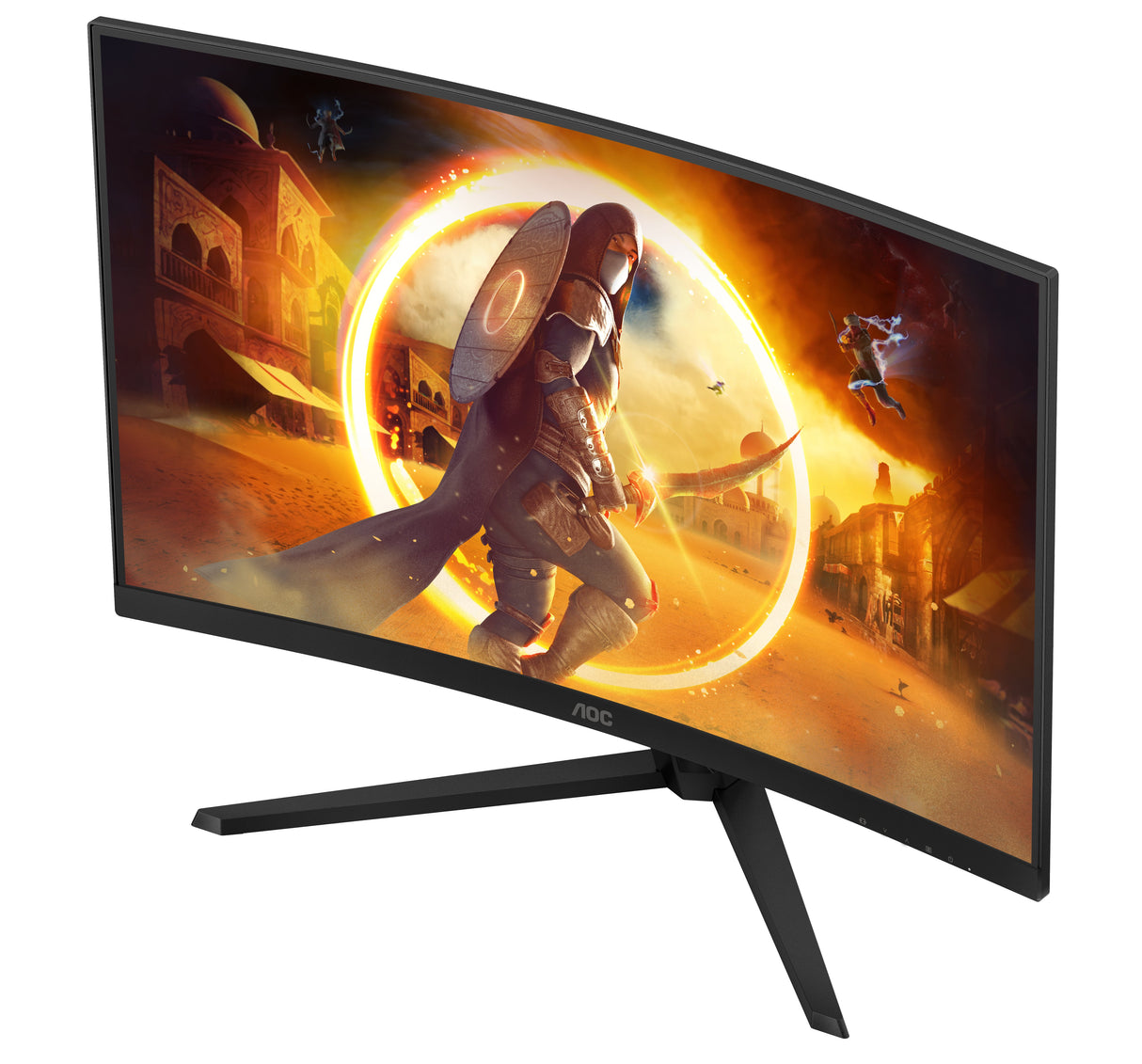 EAN 4038986182164 - AOC G4 CQ32G4VEAD pantalla para PC 80 cm (31.5") 2560 x 1440 Pixeles Negro, Gris imagen 11
