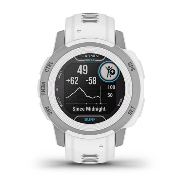 EAN 753759278731 - Garmin Instinct 2S Solar Surf 2,01 cm (0.79") MIP 40 mm Digital 156 x 156 Pixeles Gris, Blanco GPS (satéli imagen 10