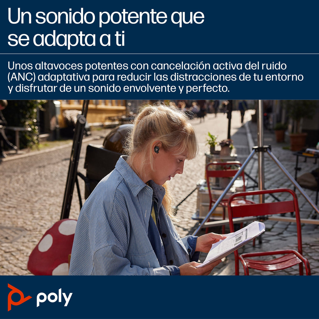EAN 198122945344 - HP Poly Voyager Free 20 Gray Earbuds +Basic Charge Case Customer Special 1 Inalámbrico Dentro de oído Llam imagen 4