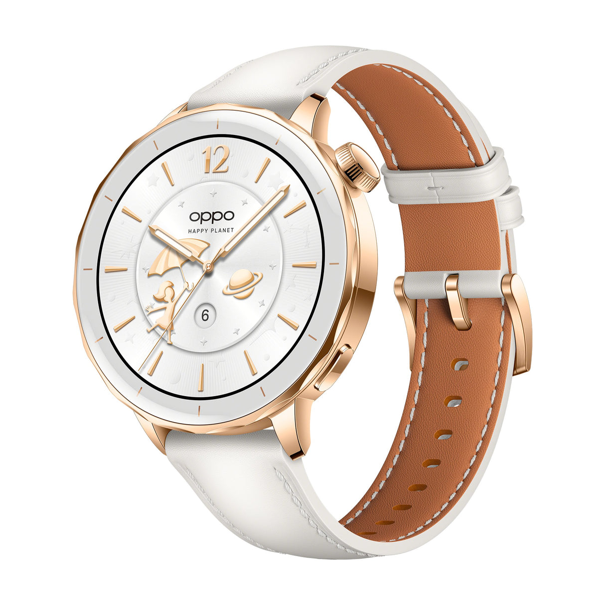 EAN 6932169365659 - OPPO Watch X2 Mini 3,35 cm (1.32") AMOLED 43.2 mm Digital 466 x 466 Pixeles Pantalla táctil Oro Wifi GPS imagen 2