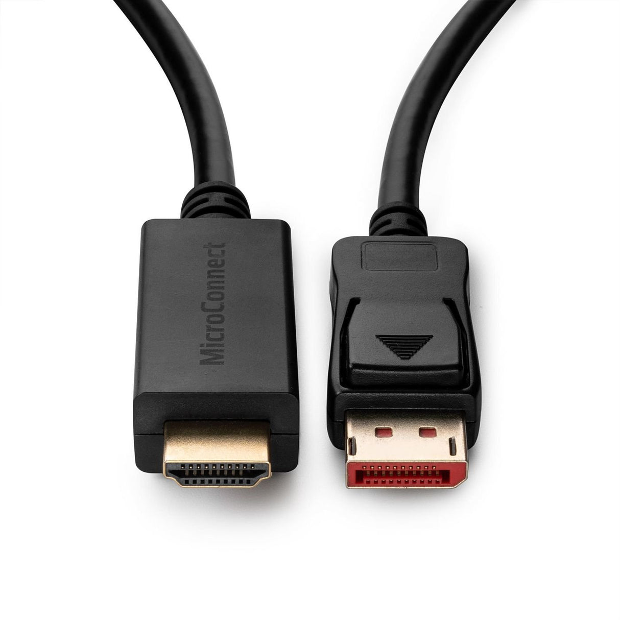 EAN 5704174300489 - Microconnect MC-DP-HDMI-0504K adaptador de cable de vídeo 0,5 m DisplayPort Negro imagen 2
