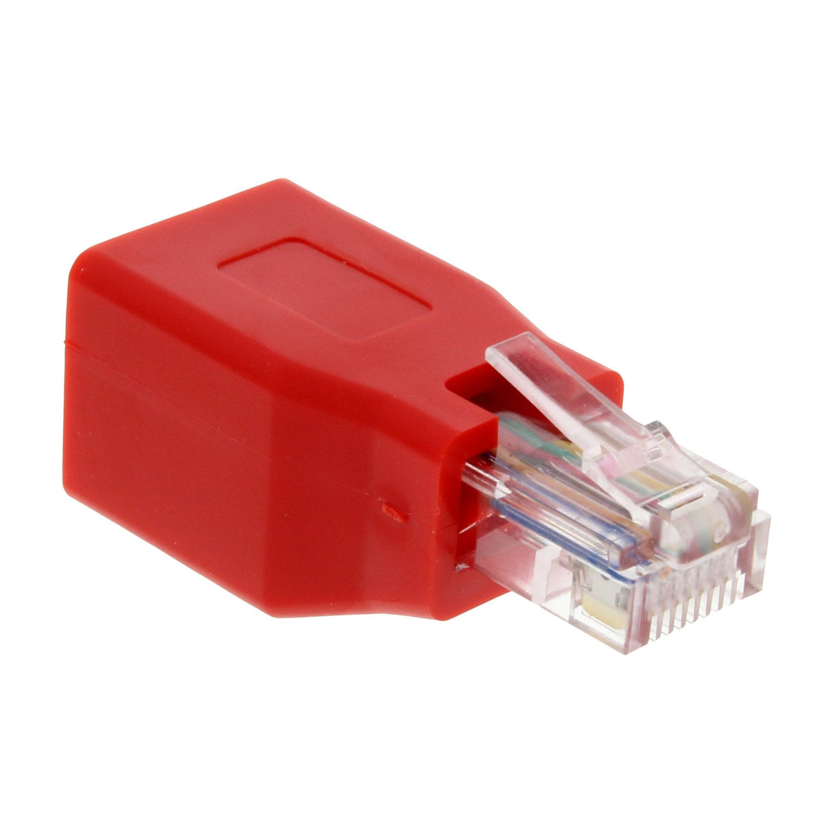 Adaptador Cruzado Inline Rj45 Macho A Hembra