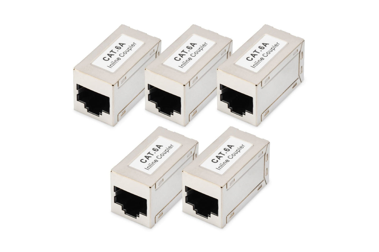 Acoplamiento Modular Digitus Cat 6a, Blindado, Paquete De 5, Módulo Keystone Dn-93905-5