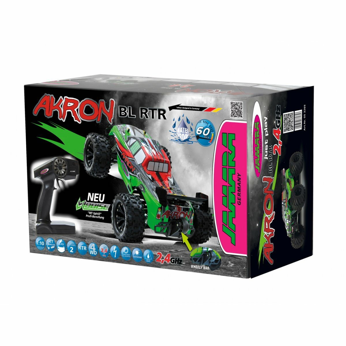 EAN 4042774371357 - Jamara 053265 modelo controlado por radio Monster truck 1:10 imagen 6