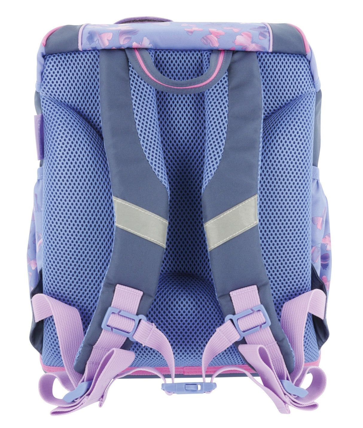 Mochila Escolar Herlitz Ultralight Violeta/Rosa, Estuche Estudiante Con 16 Piezas, Mocasines Ovalados, Bolsa De Deporte, 2 Aplicaciones 50046157