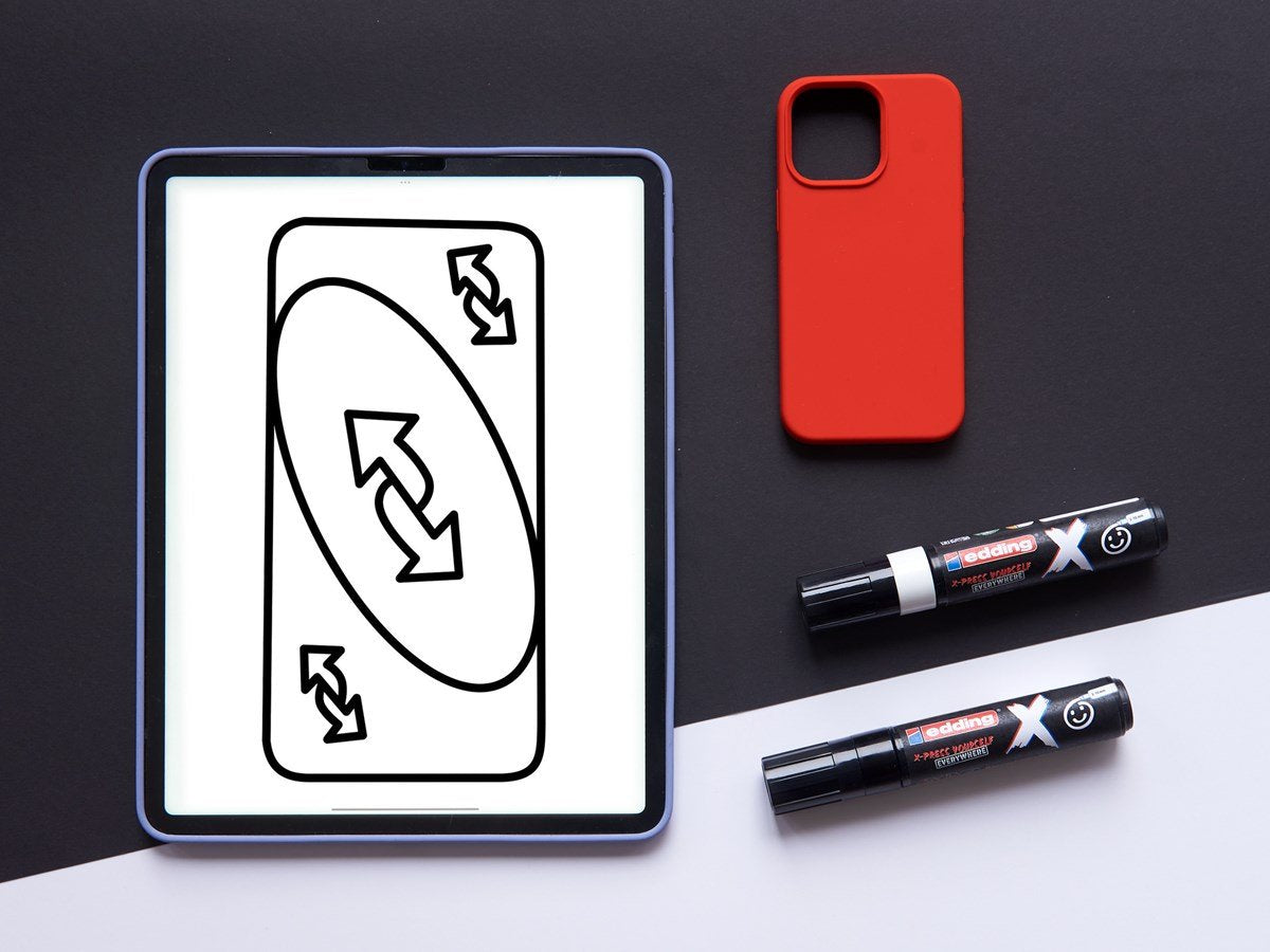 Edding X 6900 Pack De 2 Rotuladores Multisuperficie Permanentes De Tinta Opaca - Punta Biselada Con Trazo 2-10mm -