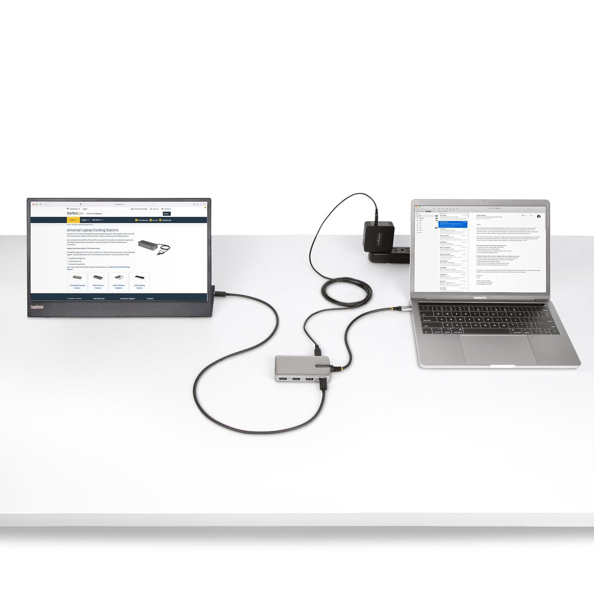 Startech.Com Hb31c3a1cdppd3 Hub De Interfaz Usb 3.2 Gen 2 (3.1 Gen 2) Type-C 10000 Mbit/S Plata