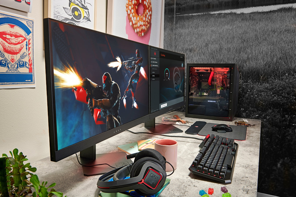 EAN 0193808255311 - HP OMEN X 27 pantalla para PC 68,6 cm (27") 2560 x 1440 Pixeles Quad HD LED Negro imagen 19