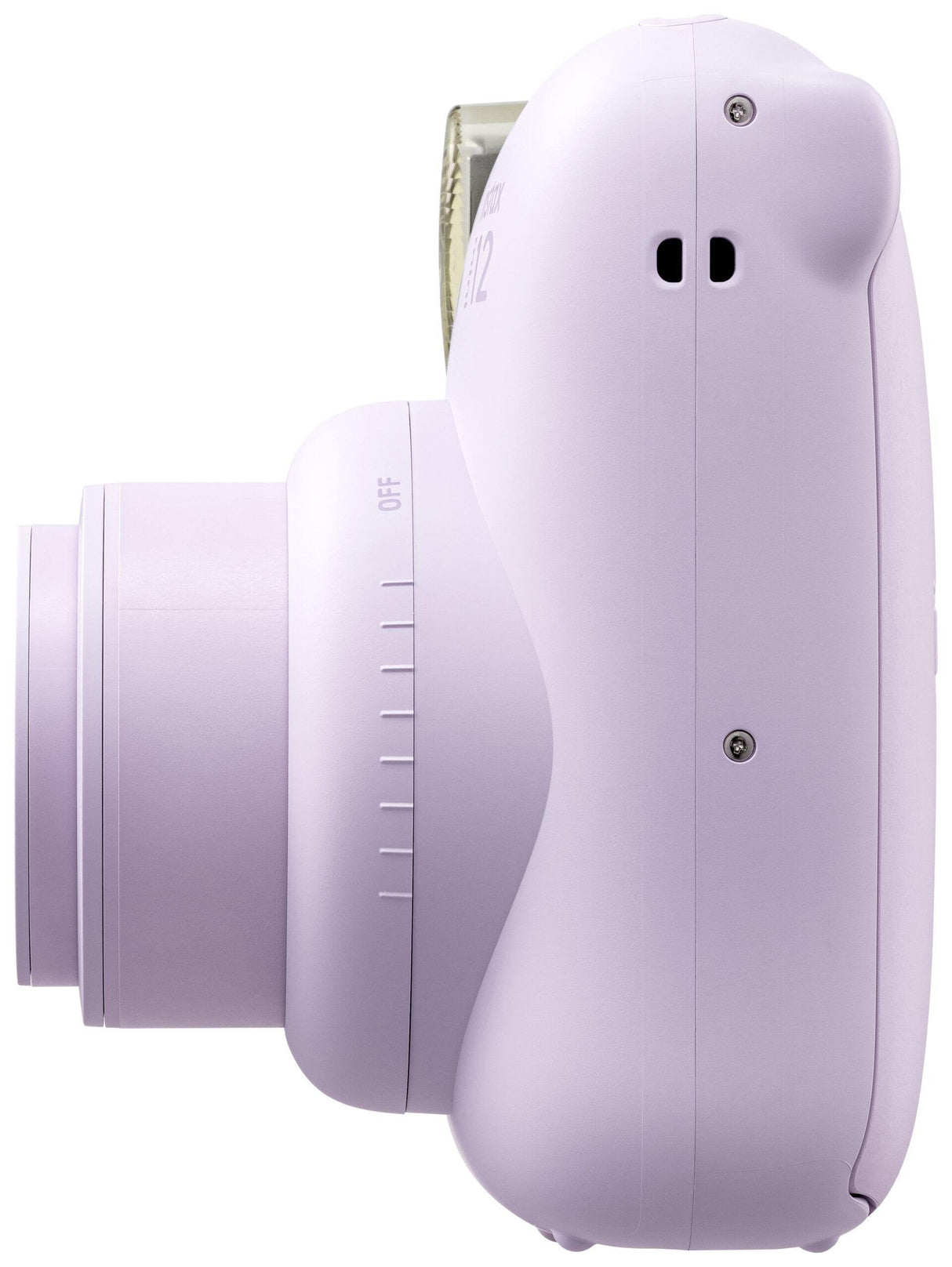 Fujifilm Instax Mini 12 Lilac Purple Camara Instantanea - Tamaño De Imagen 62x46mm - Flash Auto - Exposicion Automatica - Mini Espejo Para Selfies - Modo Primer Plano