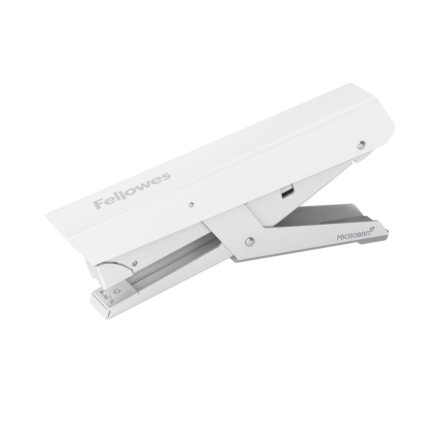 Fellowes Lx890 Grapadora De Tenaza Con Proteccion Microban - Admite Grapas De 24/6, 26/6 Y 24/8, 26/8 - Color Blanco